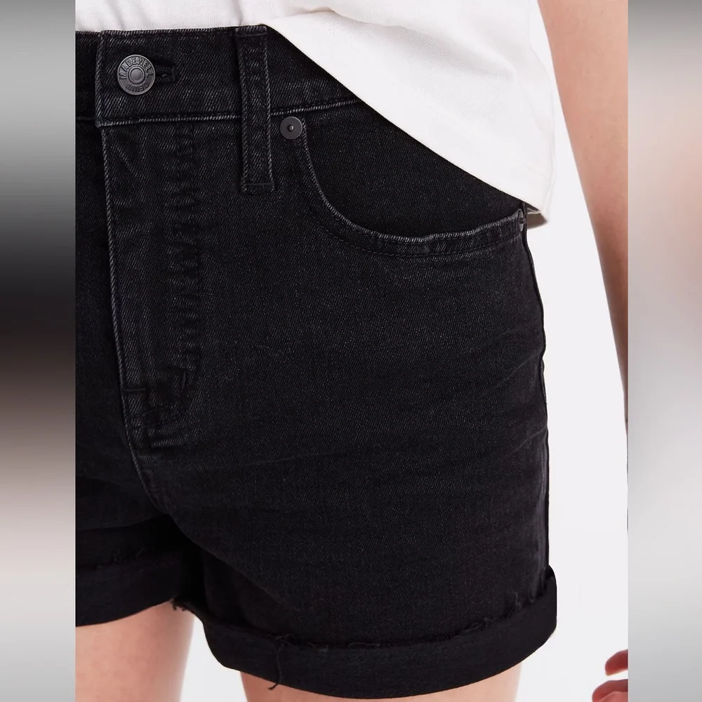 Madewell High Rise Denim Shorts - Picture 2 of 12